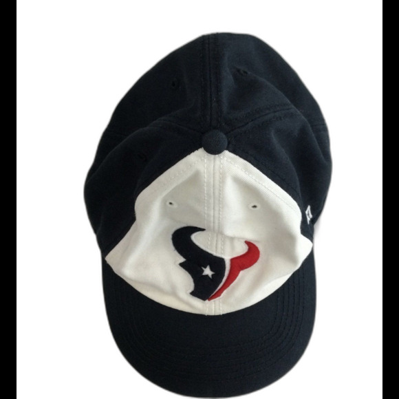 47 Brand Cap Hat Unisex Size L Color Navy White Houston Texans Stretch Fit - Picture 9 of 10